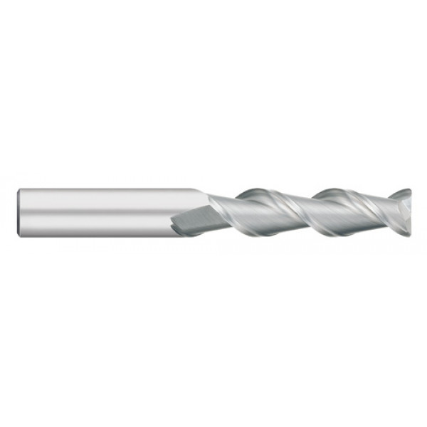 2 Flute Single End Long | 45 Degree for Aluminum with Radius