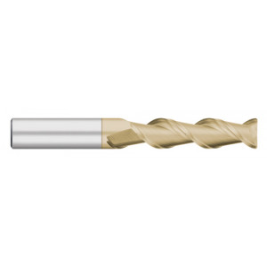 2 Flute Single End Long | 45 Degree ZRN Coated for Aluminum with Radius