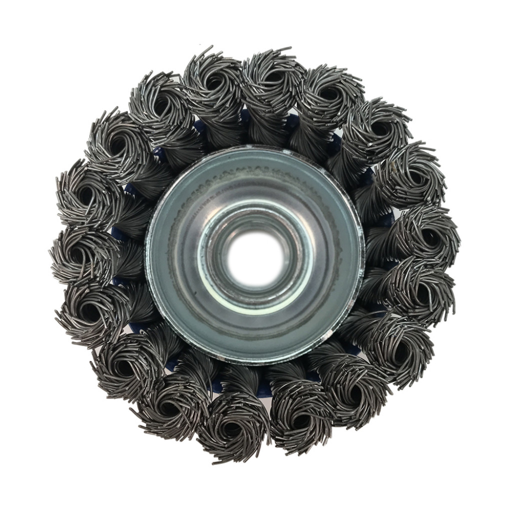 Knot Cup Brush Carbon Steel Detroit Industrial Tool