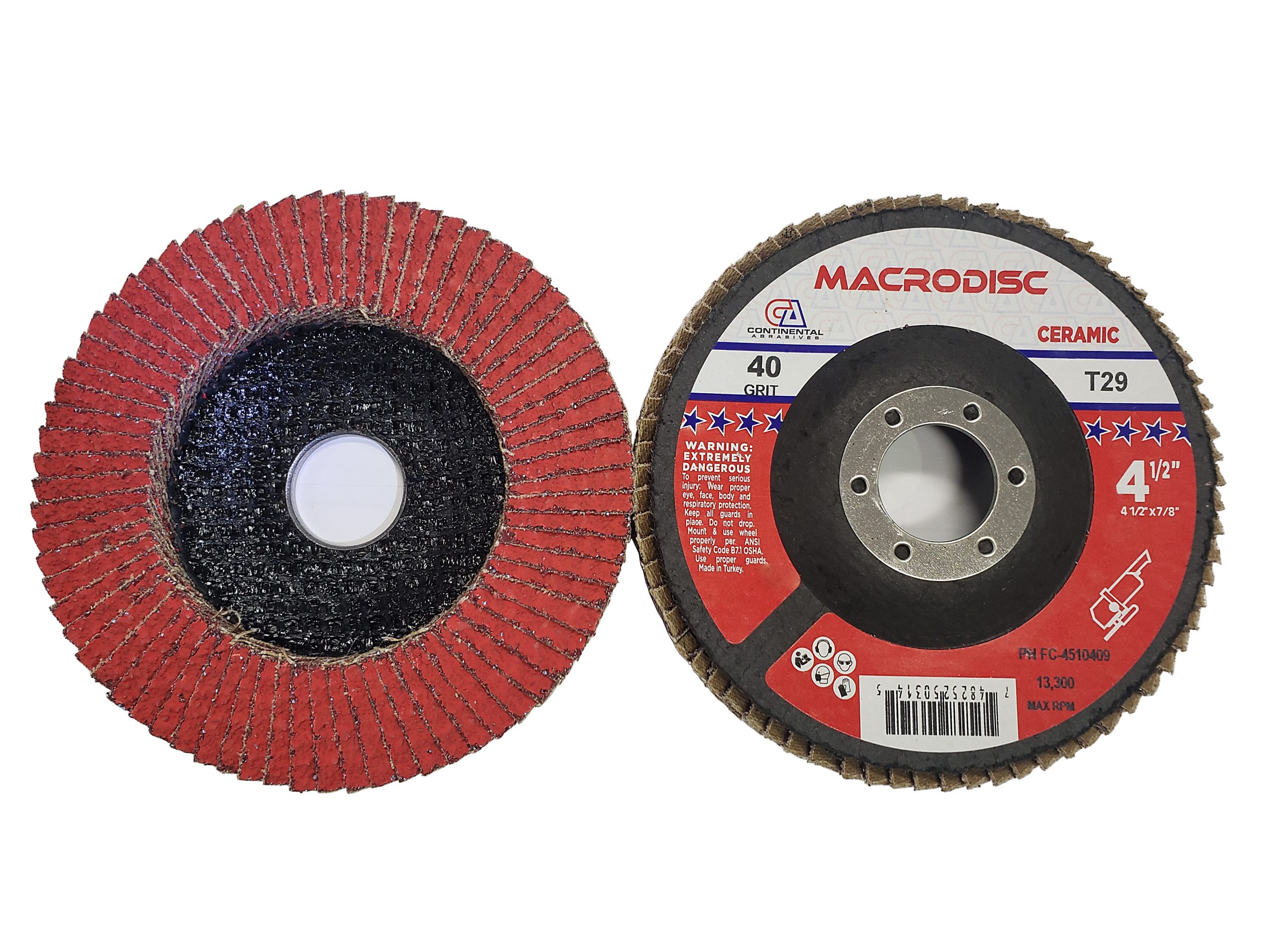 Flap Disc Type 29 Aluminum Oxide Detroit Industrial Tool